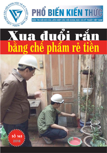 Bản tin Phổ biến Kiến thức Liên hiệp Hội Việt Nam số 165/2018