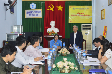 Hội nghị cán, bộ công chức, viên chức cơ quan Liên hiệp Hội tỉnh năm 2018