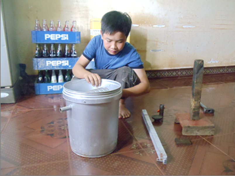 Học sinh sáng tạo thành công bẫy diệt chuột thông minh